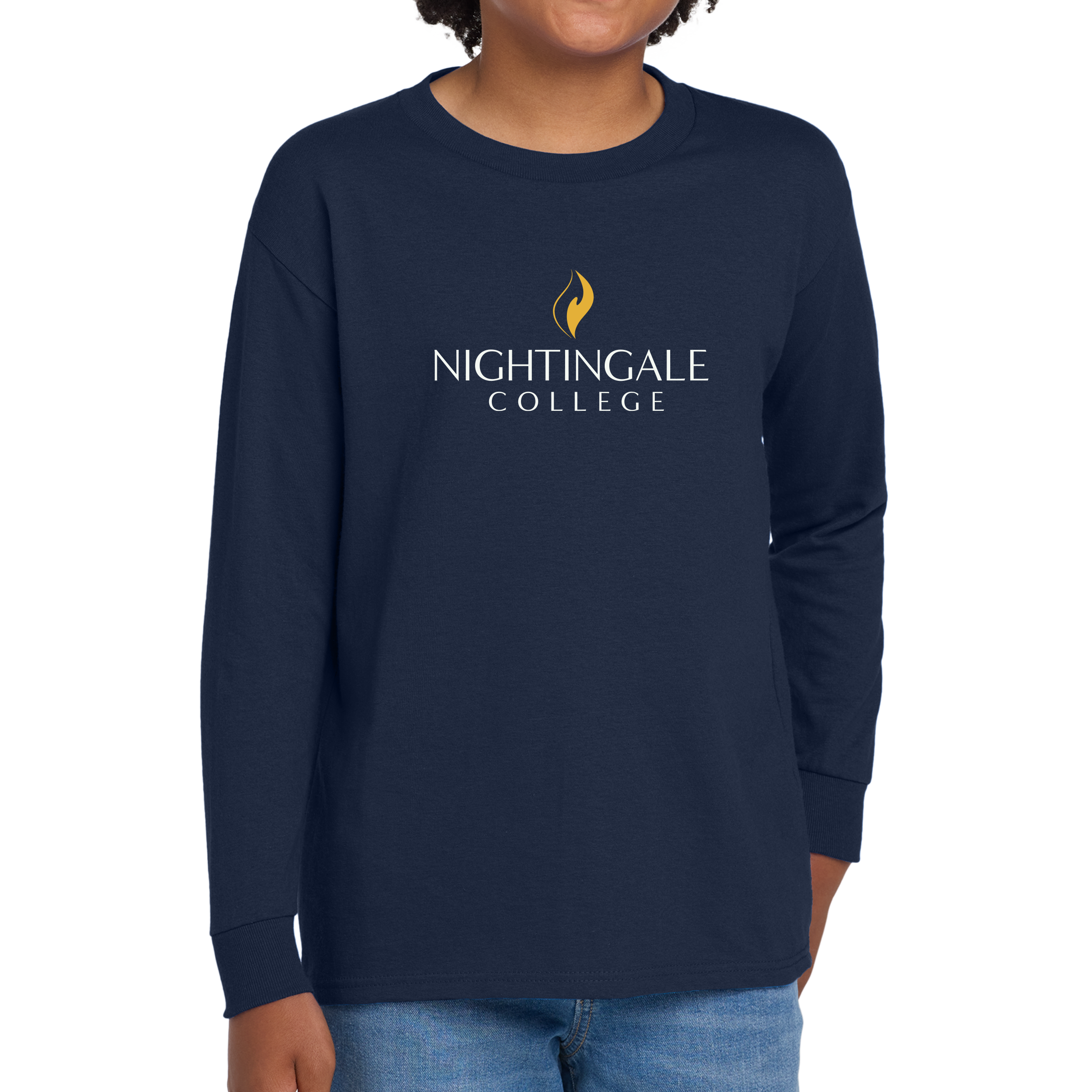 Gildan® Youth Heavy Cotton™ 100% Cotton Long Sleeve T-Shirt