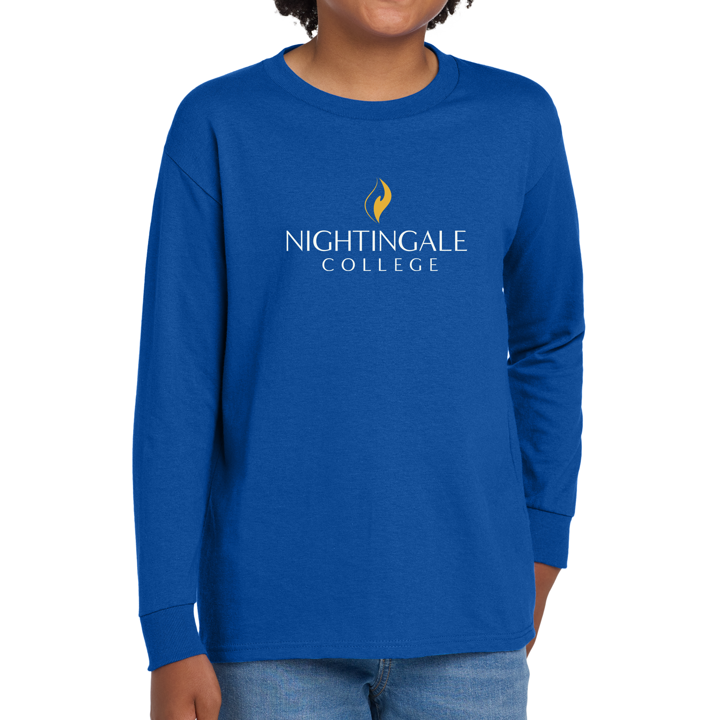 Gildan® Youth Heavy Cotton™ 100% Cotton Long Sleeve T-Shirt