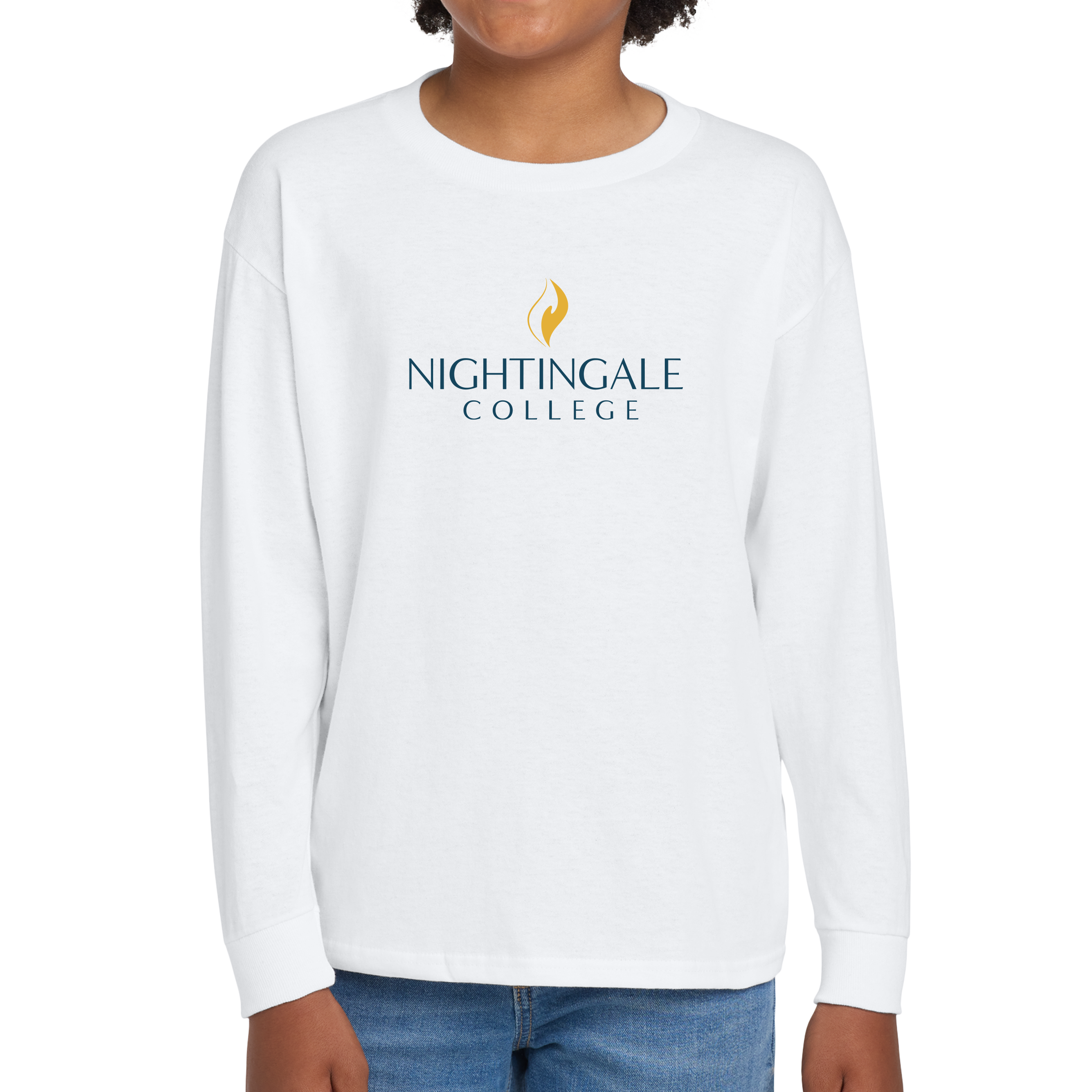 Gildan® Youth Heavy Cotton™ 100% Cotton Long Sleeve T-Shirt