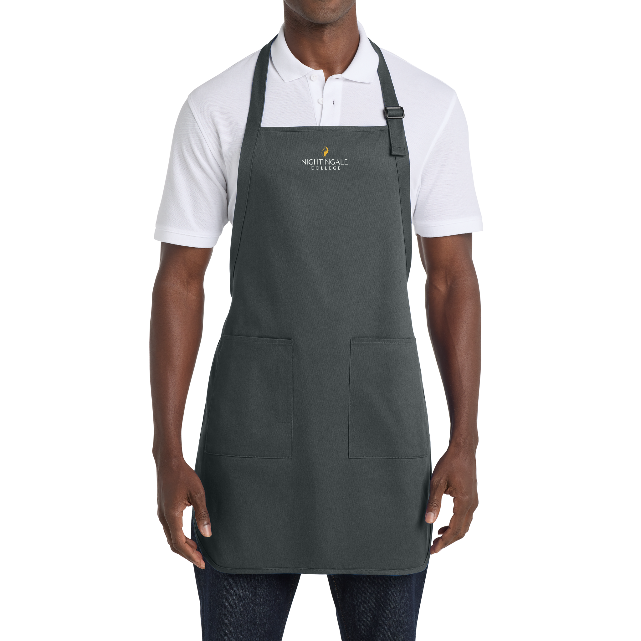 Port Authority® Full-Length Apron with Pockets - Milestone Market