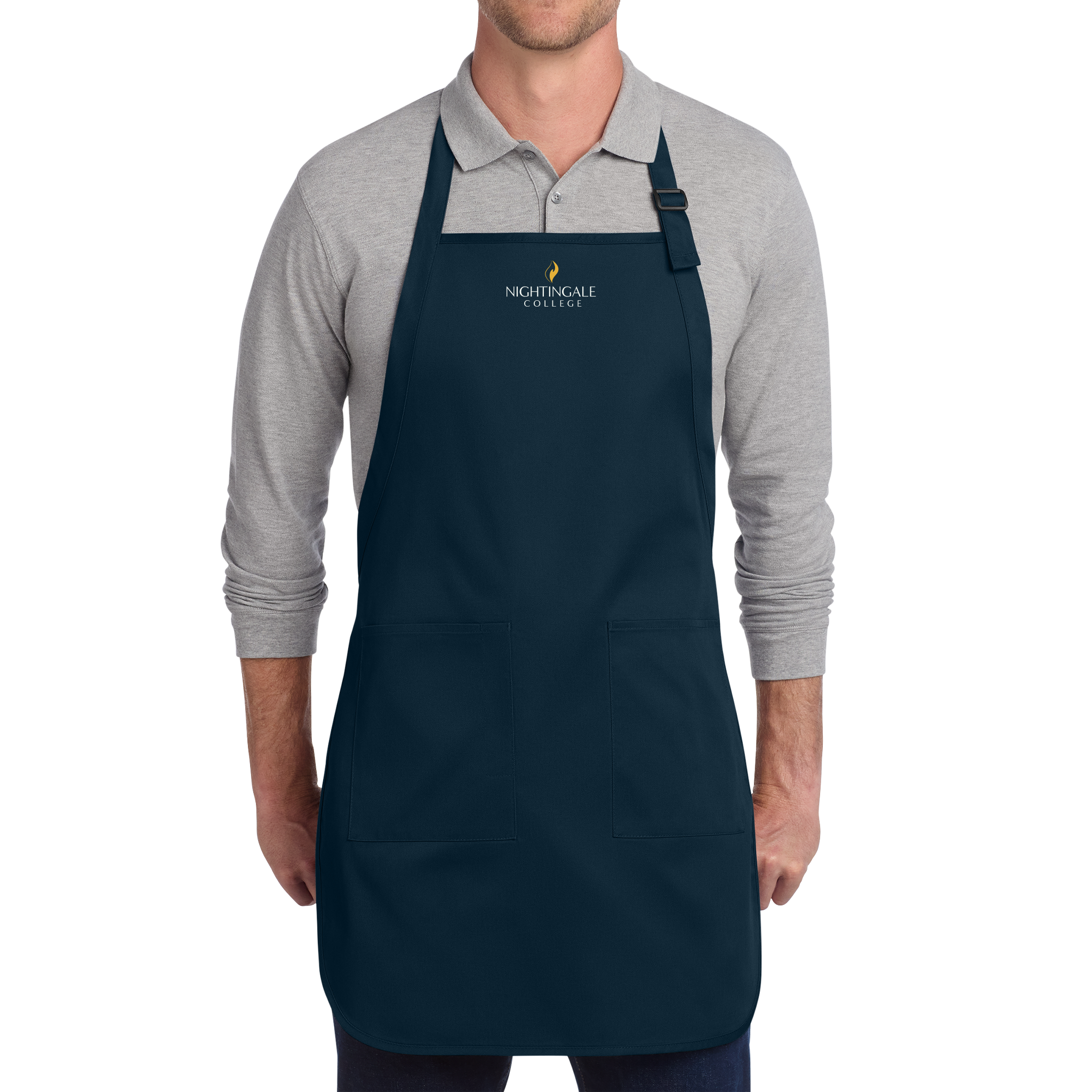 Port Authority® Full-Length Two-Pocket Bib Apron - Milestone Market