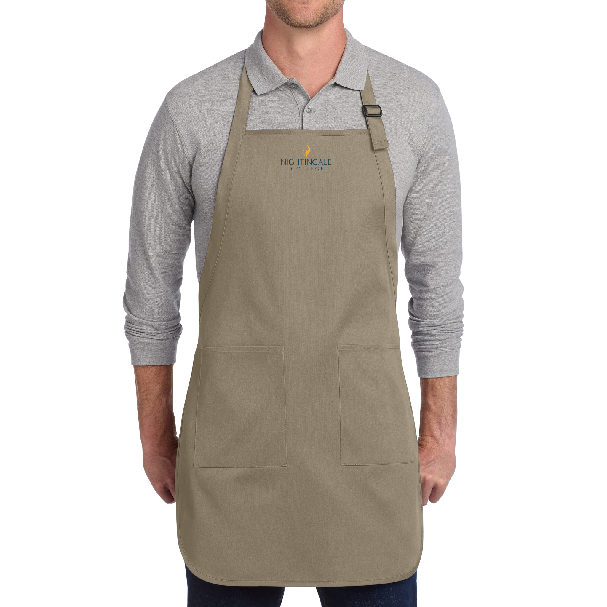 Port Authority® Full-Length Two-Pocket Bib Apron - Milestone Market