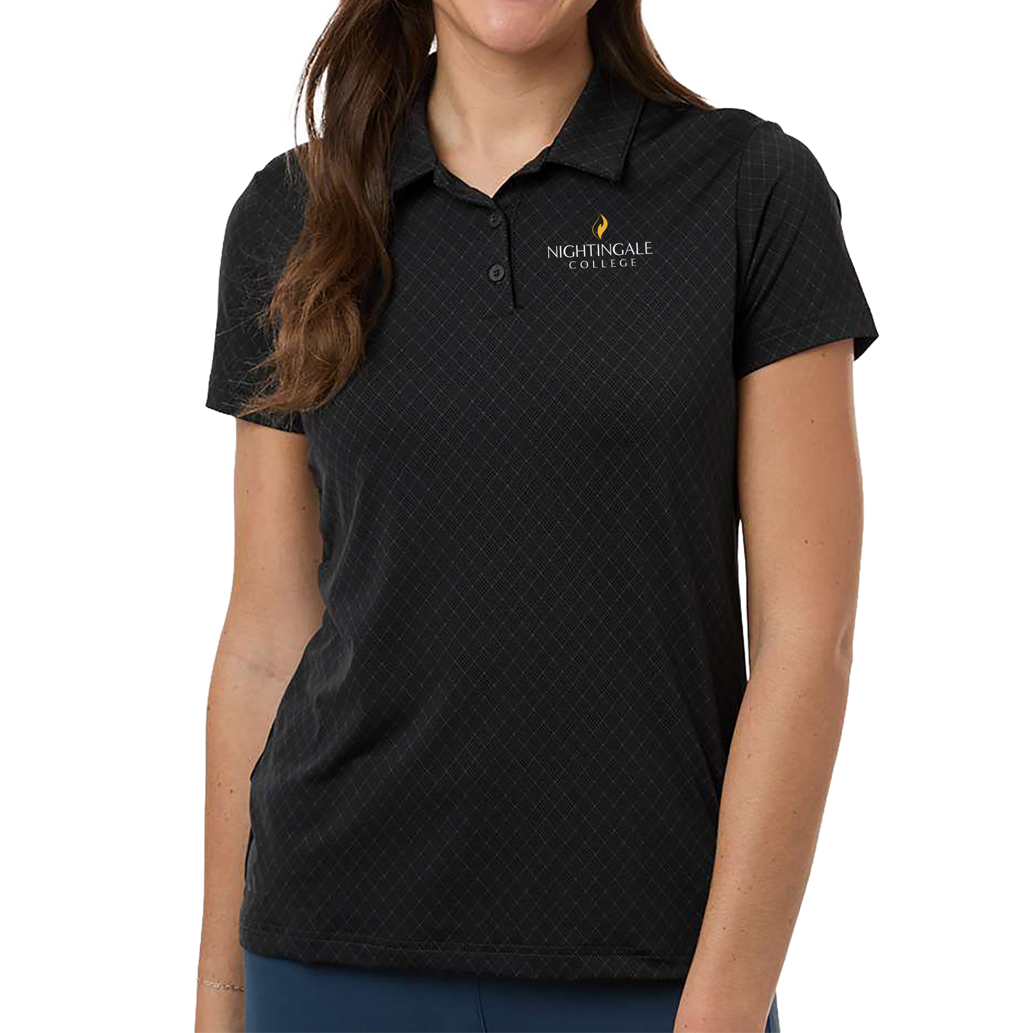 Adidas Women's 4-Way Stretch Printed Polo - Milestone Market