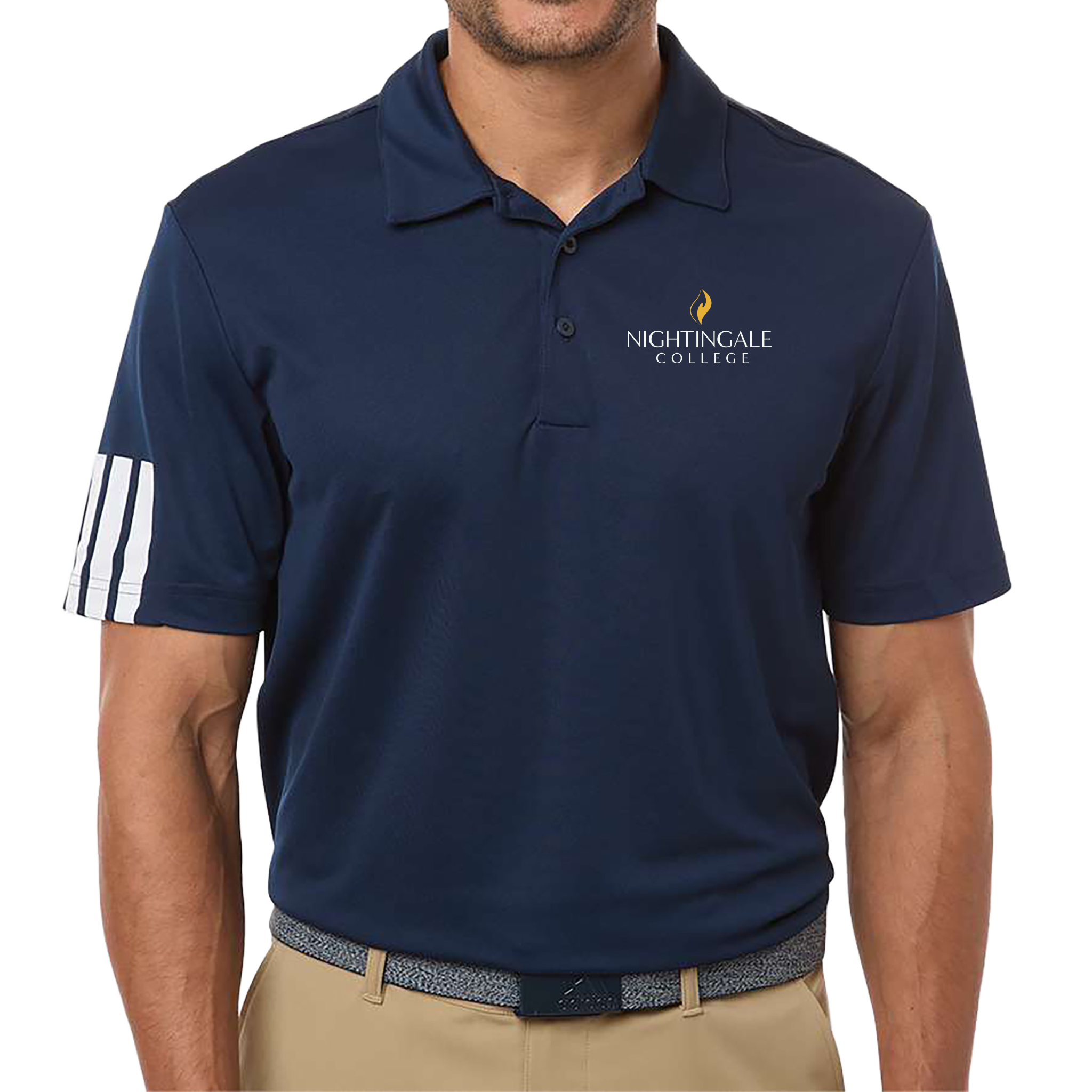 Adidas Men's Performance 3-Stripes Climacool Polo - Milestone Market