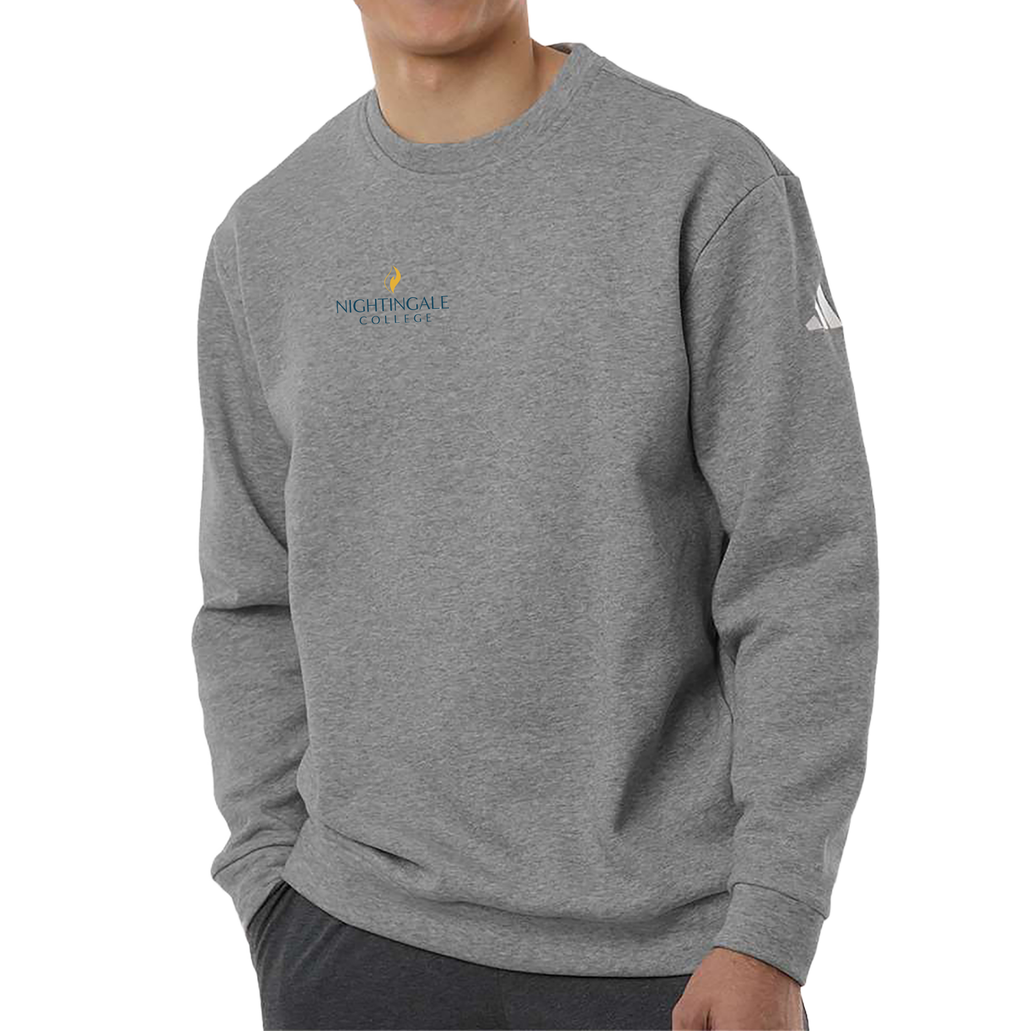 Adidas Men's Fleece Crewneck Sweatshirt - Milestone Market