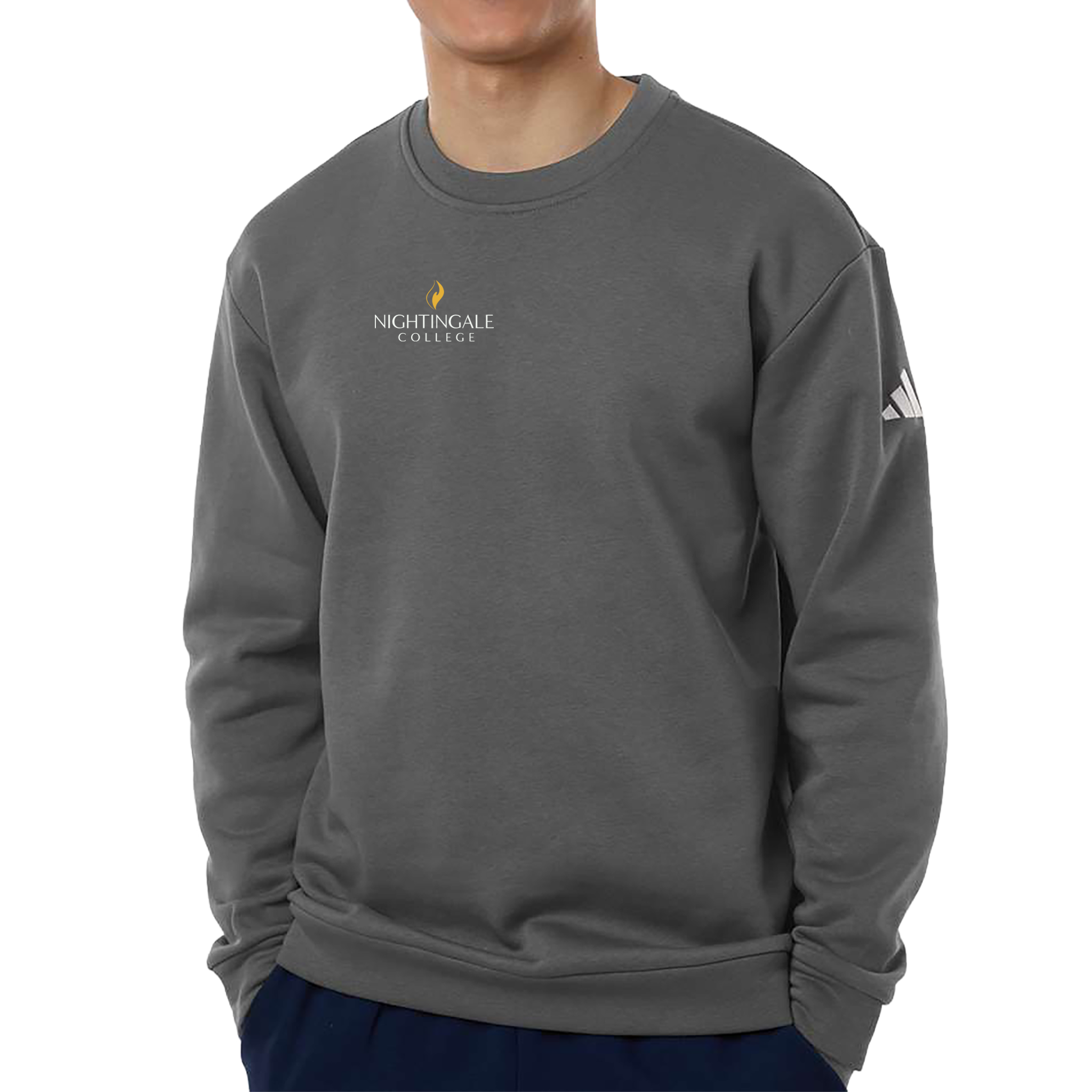 Adidas Men's Fleece Crewneck Sweatshirt - Milestone Market