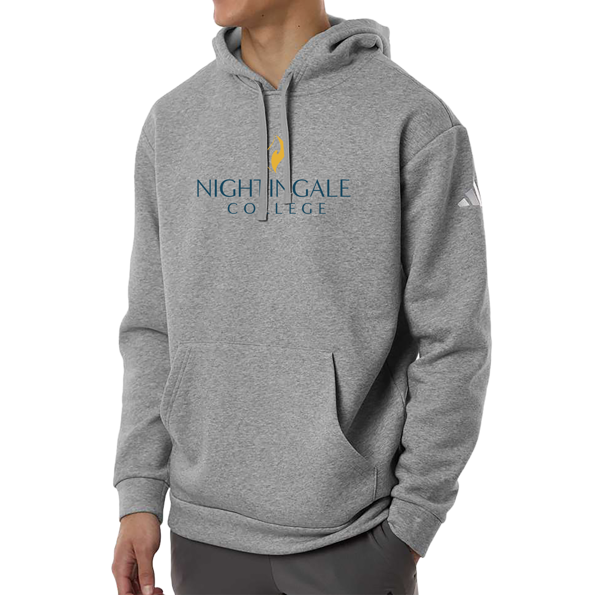 Adidas Men's Fleece Hooded Sweatshirt - Milestone Market