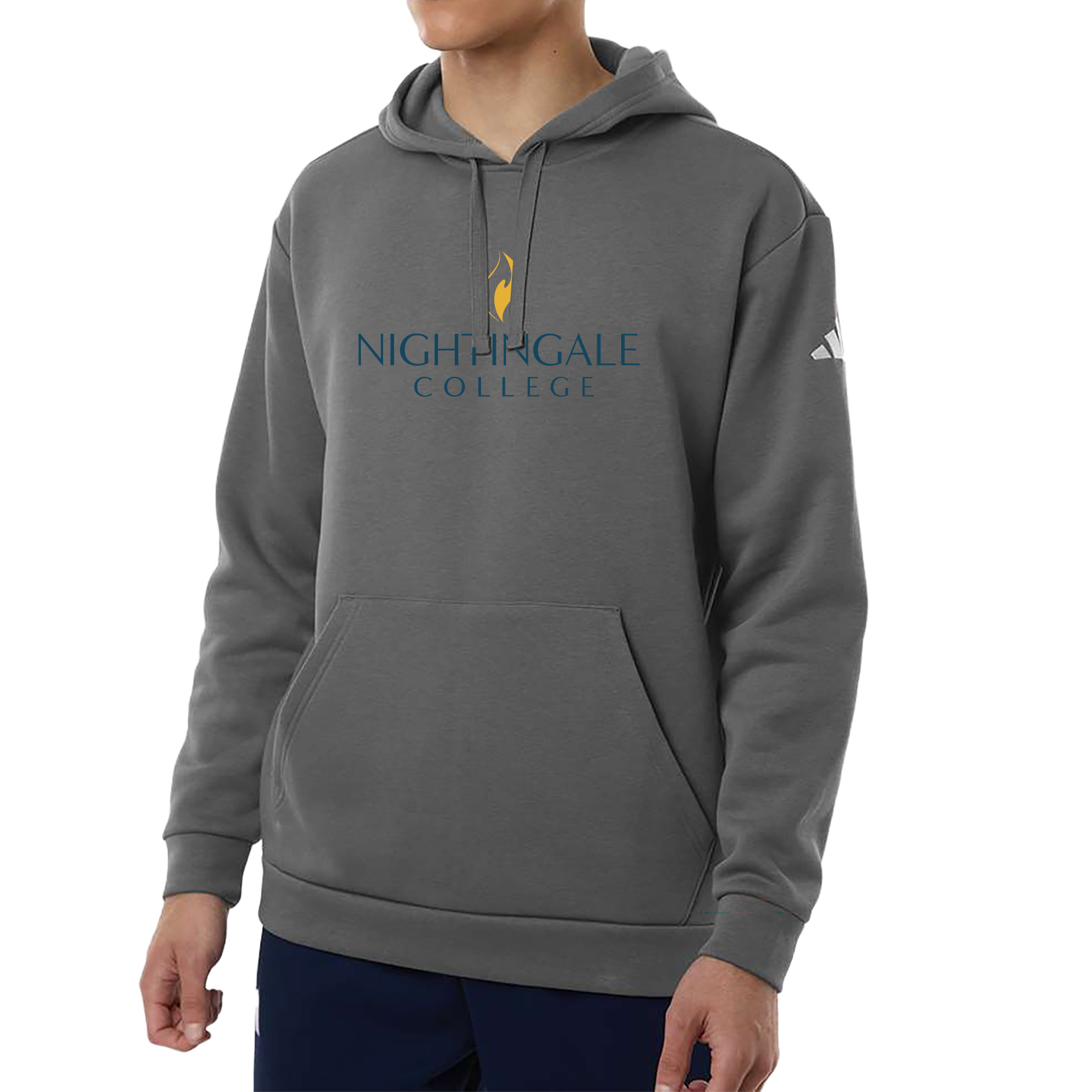 Adidas Men's Fleece Hooded Sweatshirt - Milestone Market