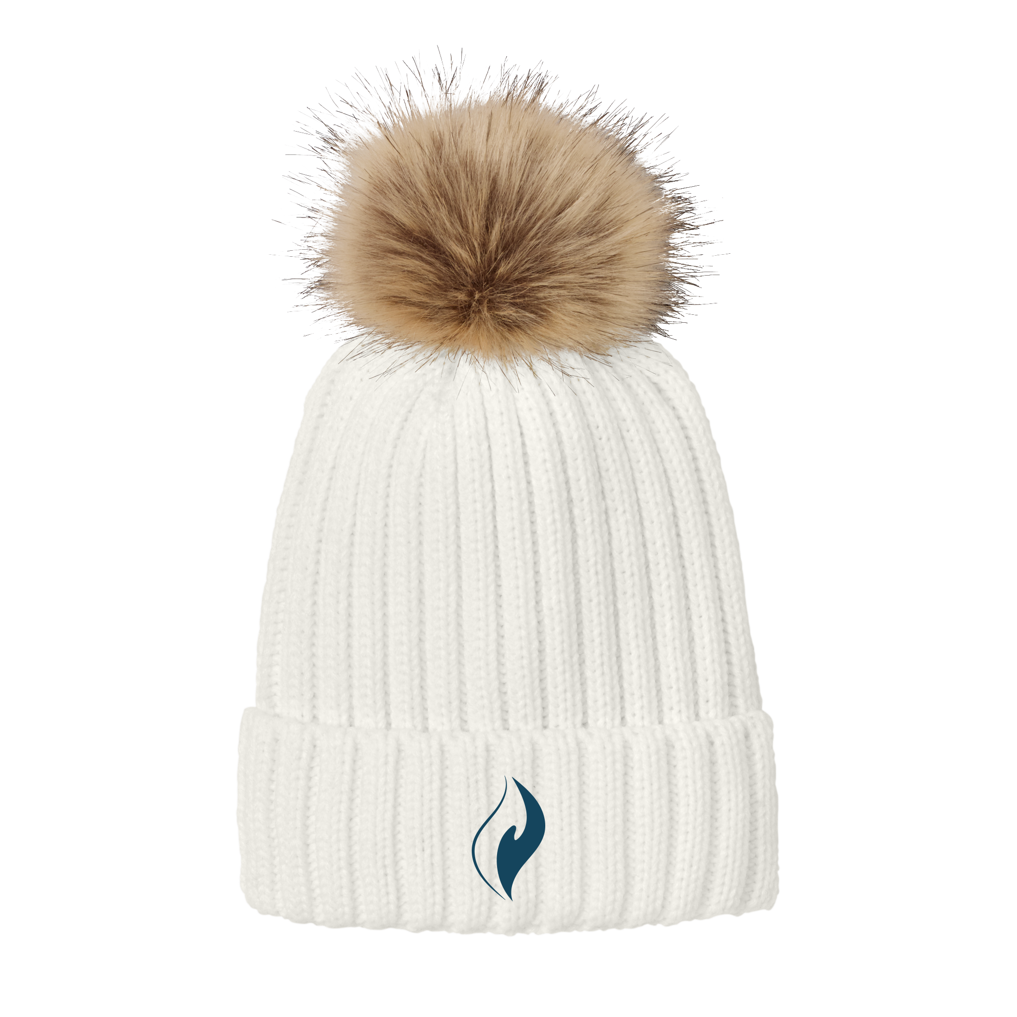 Port Authority® Faux Fur Pom Beanie - Milestone Market