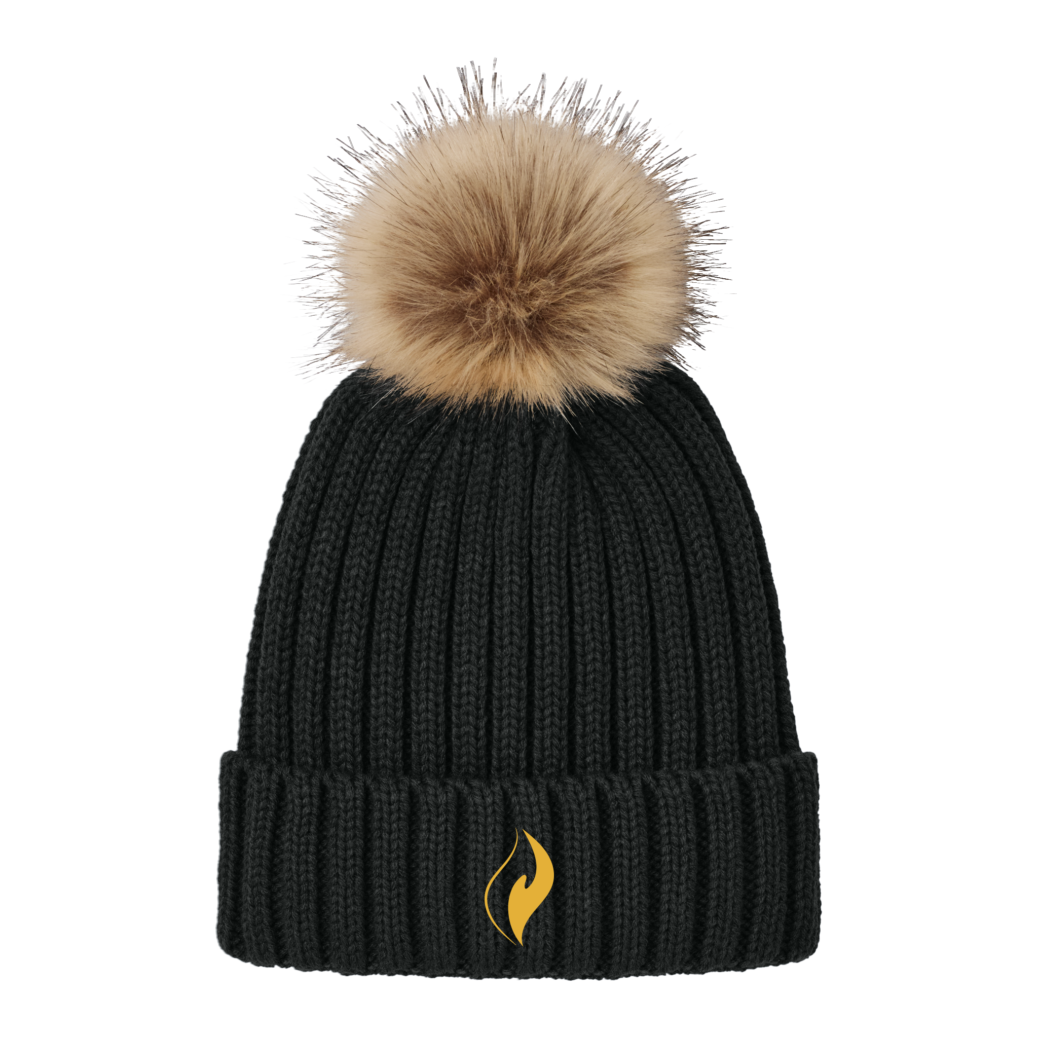 Port Authority® Faux Fur Pom Beanie - Milestone Market