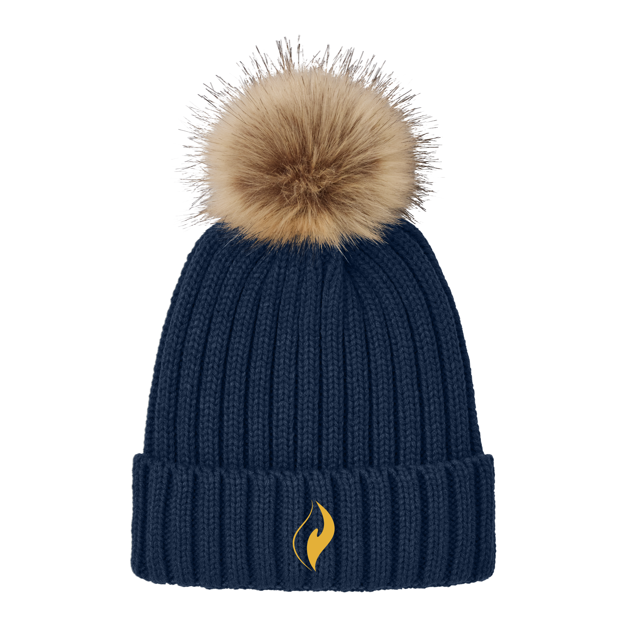 Port Authority® Faux Fur Pom Beanie - Milestone Market