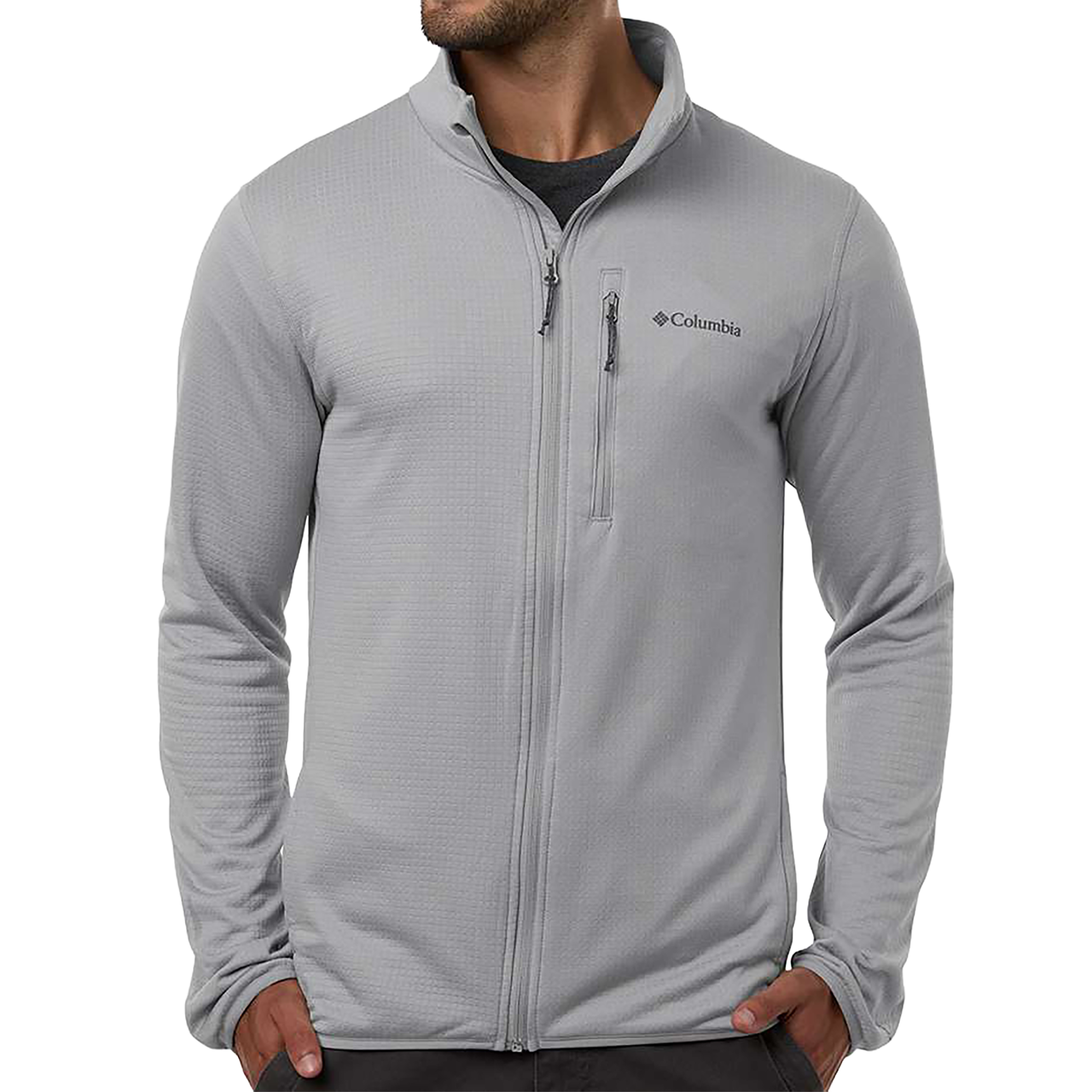 Columbia Men's Essential Hike™ Grid Fleece Full-Zip - Milestone Market