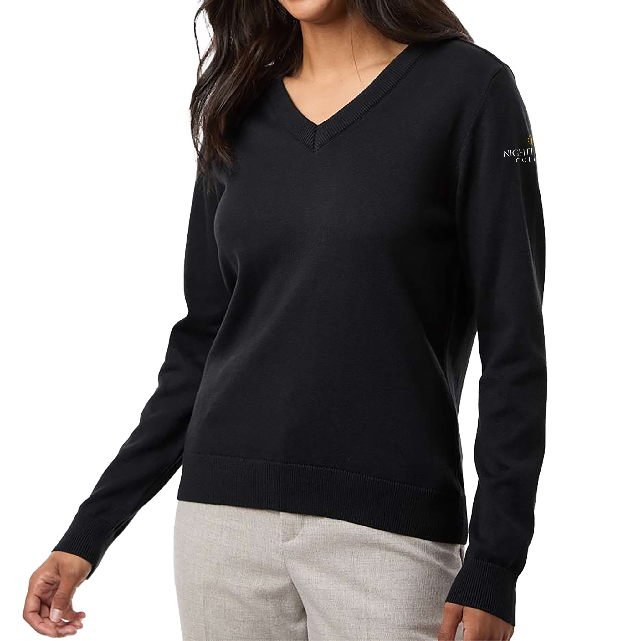 Devon & Jones Women's New Classics V-Neck Sweater - Milestone Market