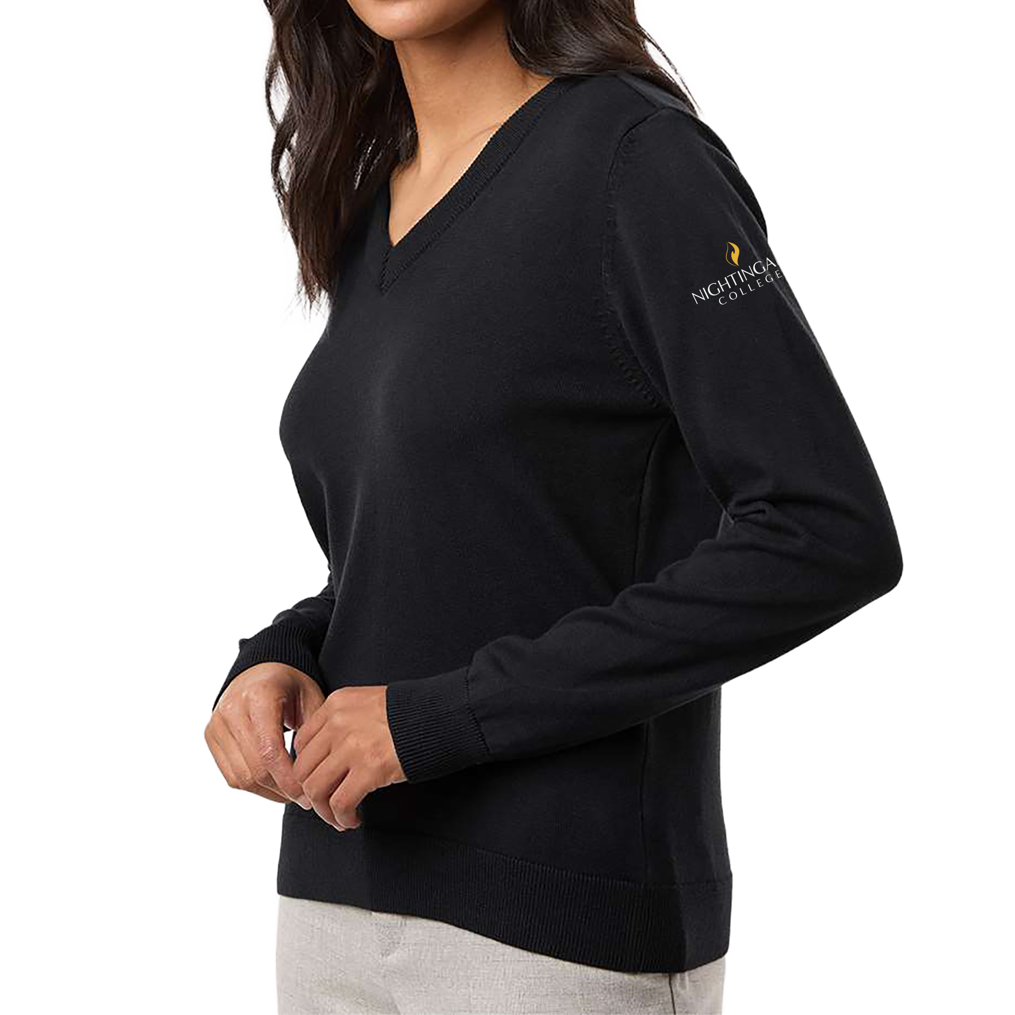 Devon & Jones Women's New Classics V-Neck Sweater - Milestone Market