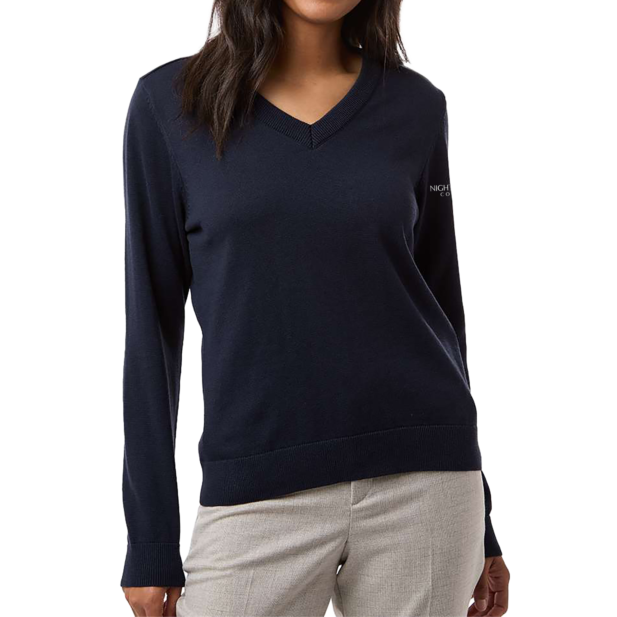 Devon & Jones Women's New Classics V-Neck Sweater - Milestone Market