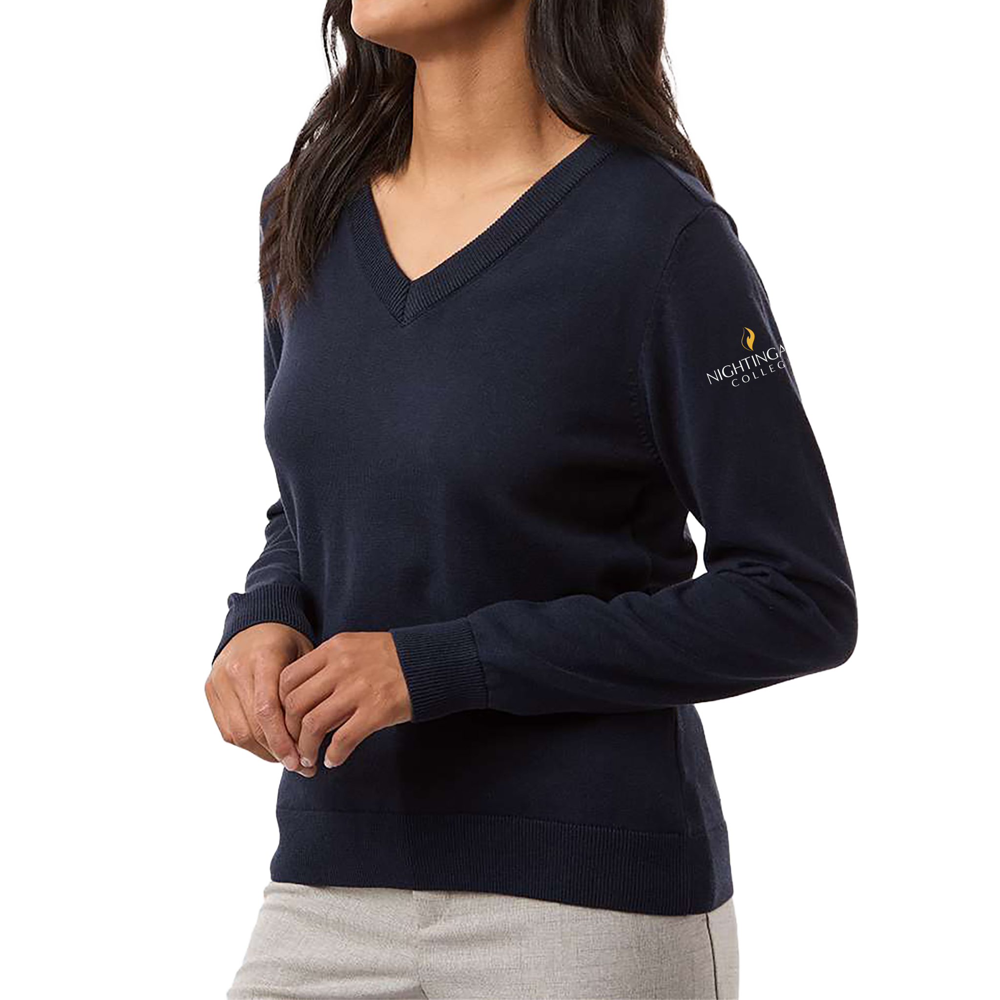 Devon & Jones Women's New Classics V-Neck Sweater - Milestone Market