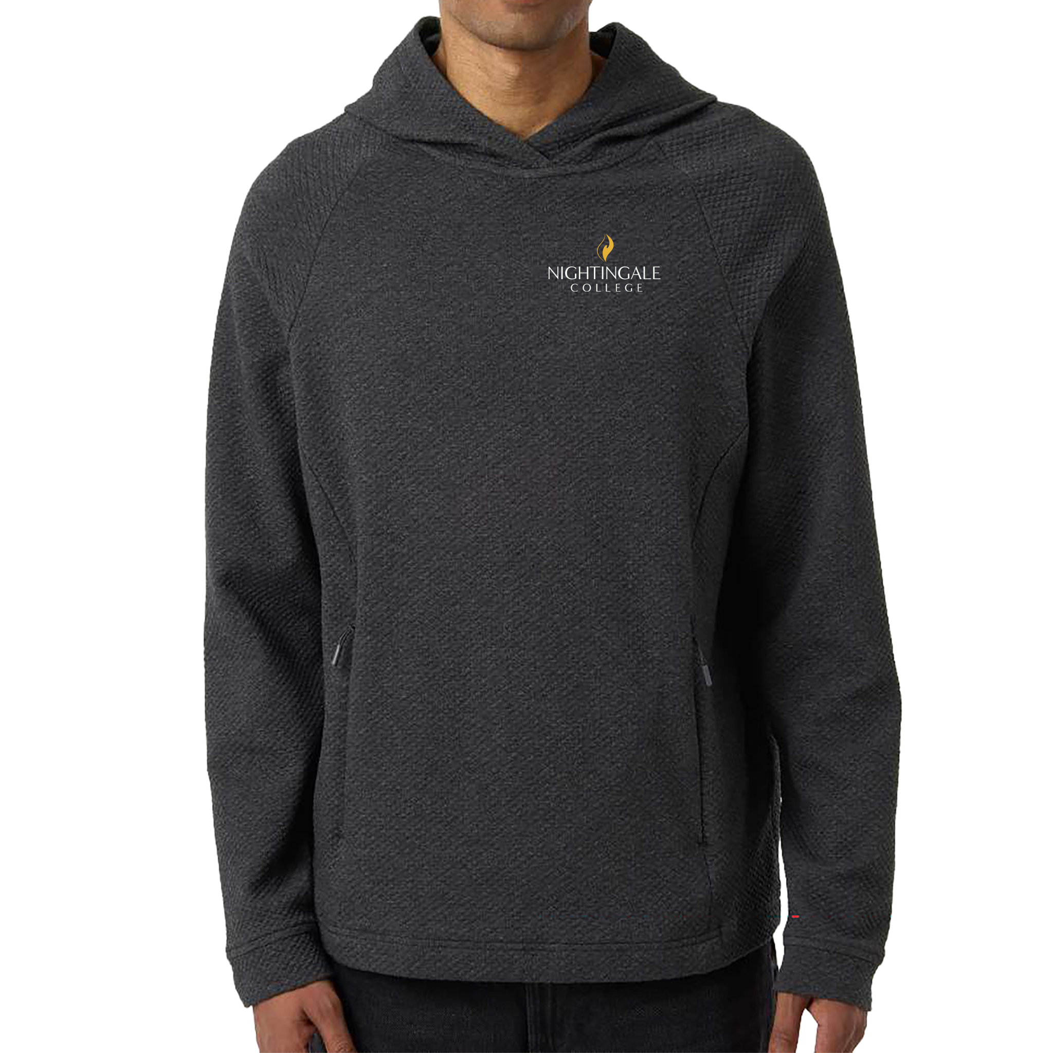 North End Men's Spirit Textured Hooded Pullover - Milestone Market