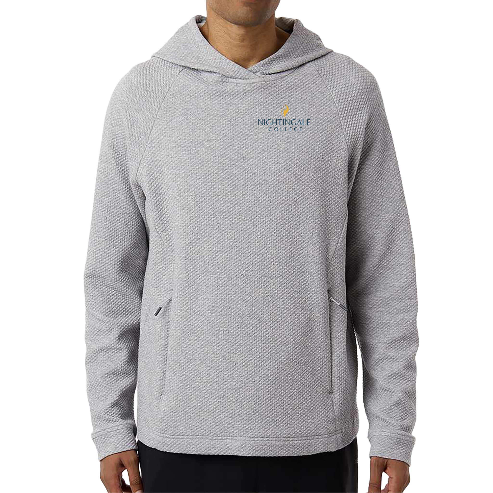 North End Men's Spirit Textured Hooded Pullover - Milestone Market