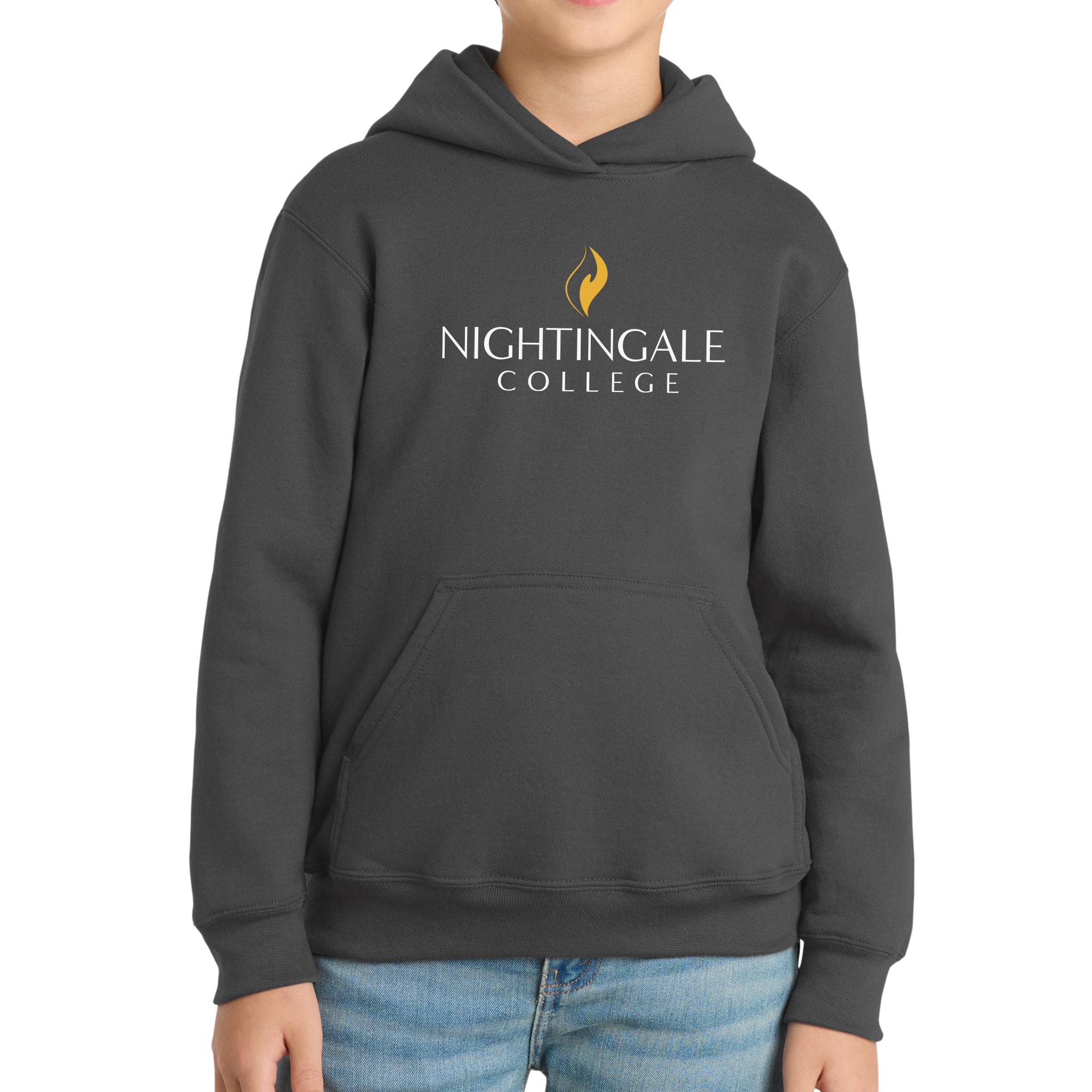 Port & Co™ Youth Core Fleece Pullover Hooded Sweatshirt