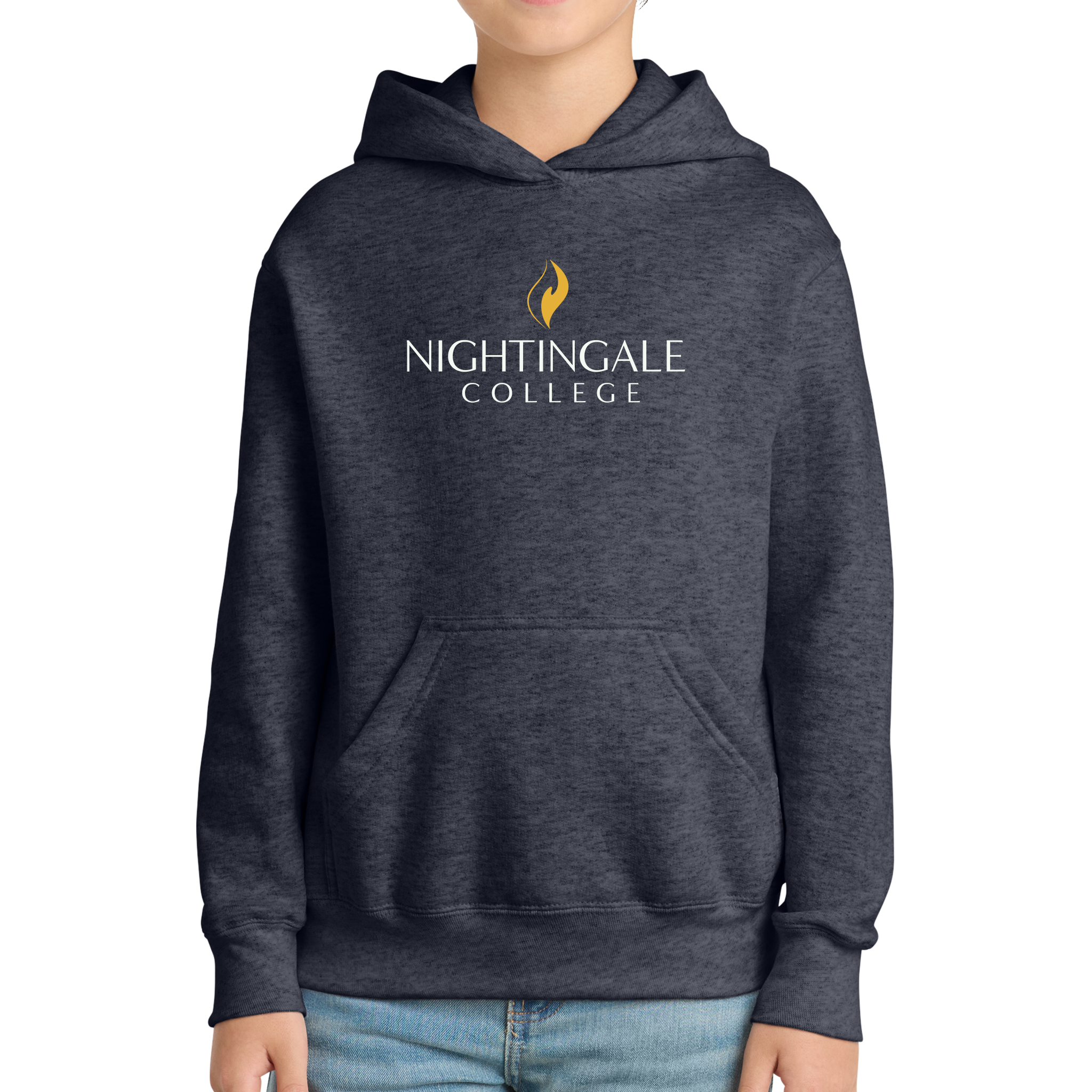 Port & Co™ Youth Core Fleece Pullover Hooded Sweatshirt