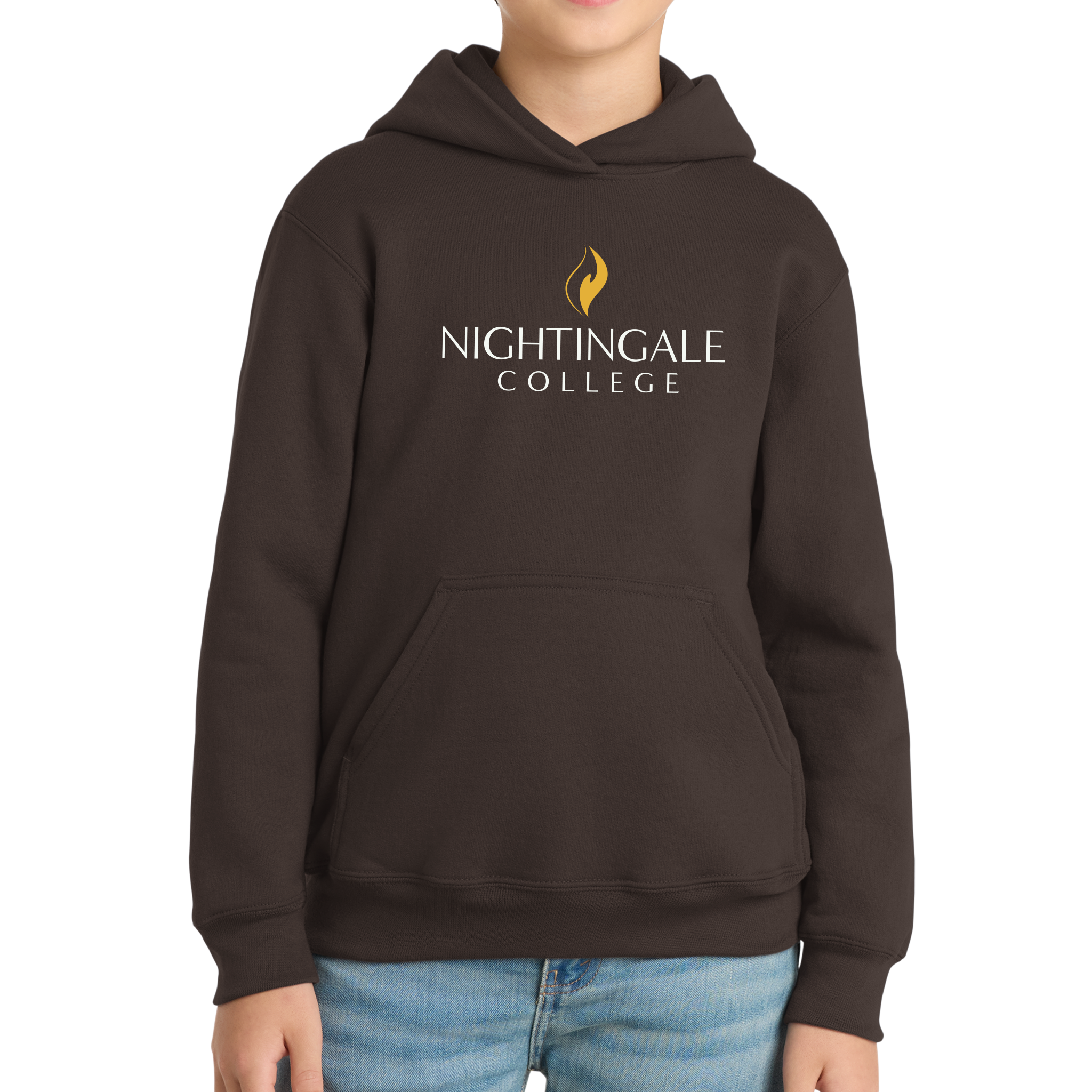 Port & Co™ Youth Core Fleece Pullover Hooded Sweatshirt