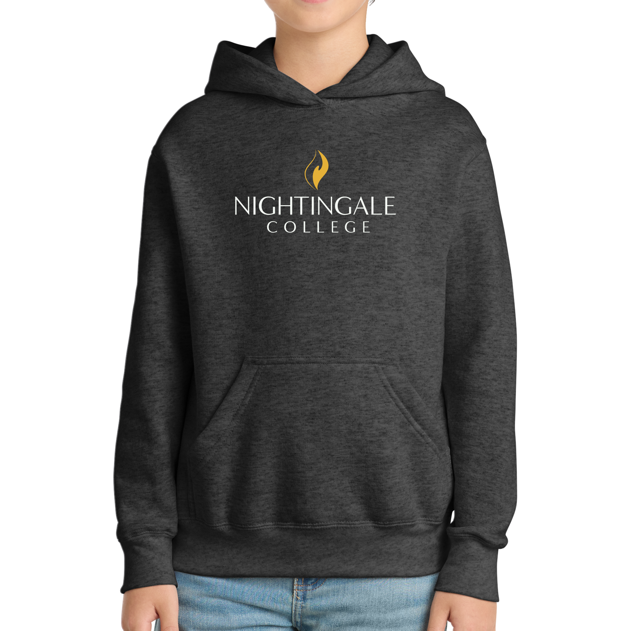 Port & Co™ Youth Core Fleece Pullover Hooded Sweatshirt