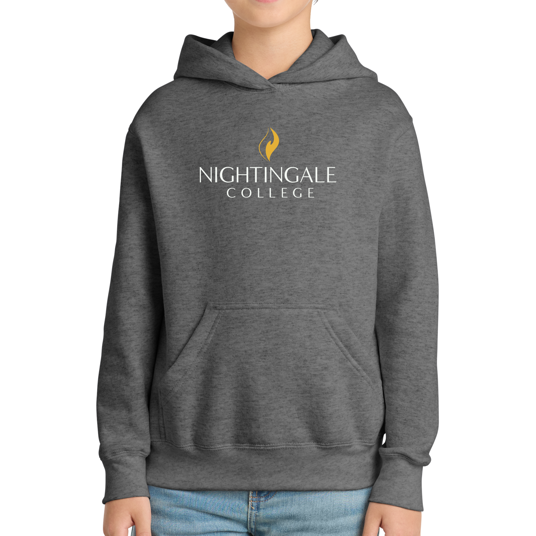 Port & Co™ Youth Core Fleece Pullover Hooded Sweatshirt