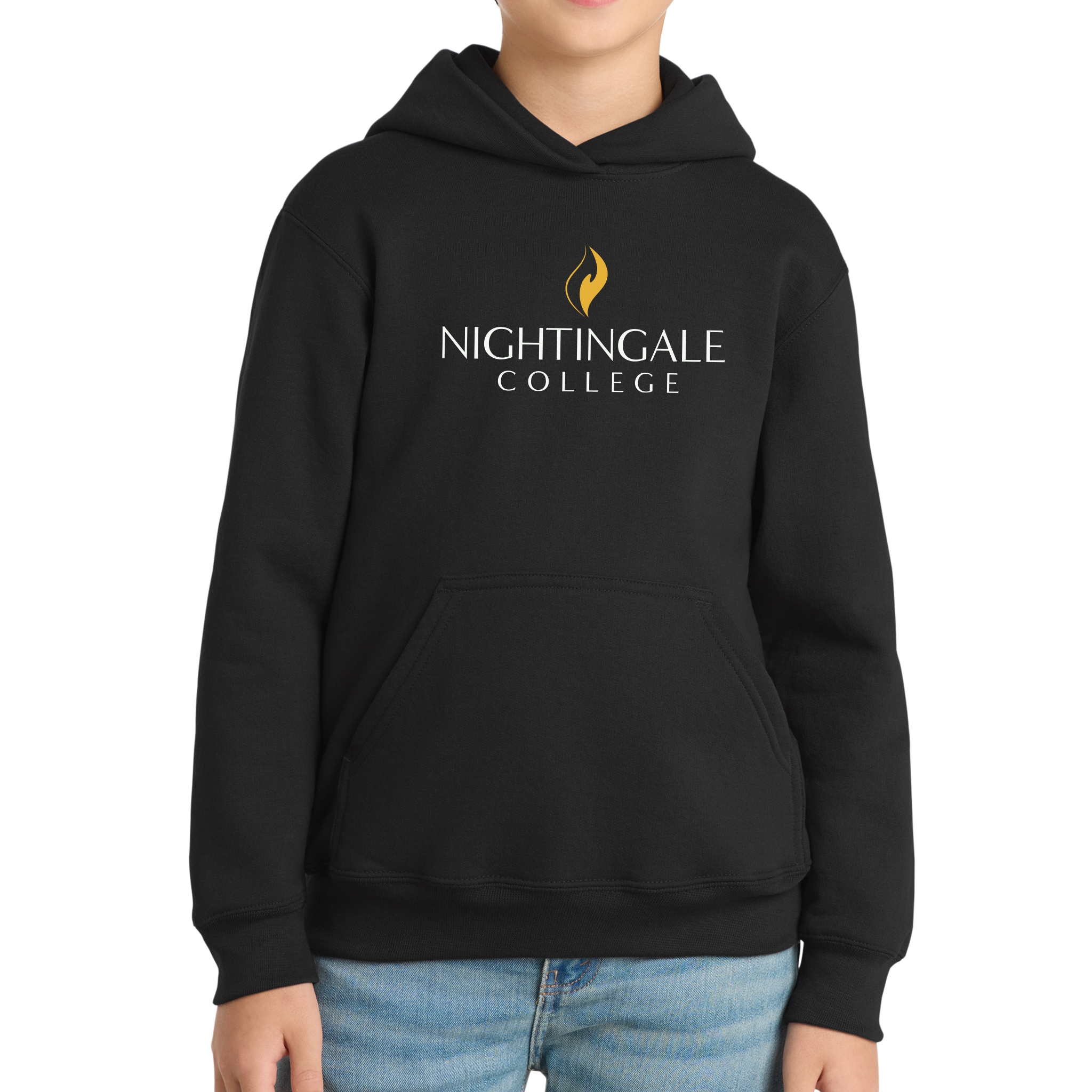 Port & Co™ Youth Core Fleece Pullover Hooded Sweatshirt