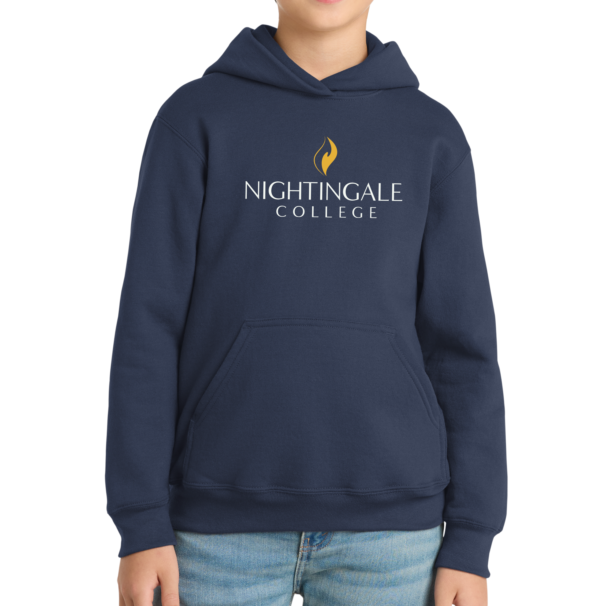 Port & Co™ Youth Core Fleece Pullover Hooded Sweatshirt