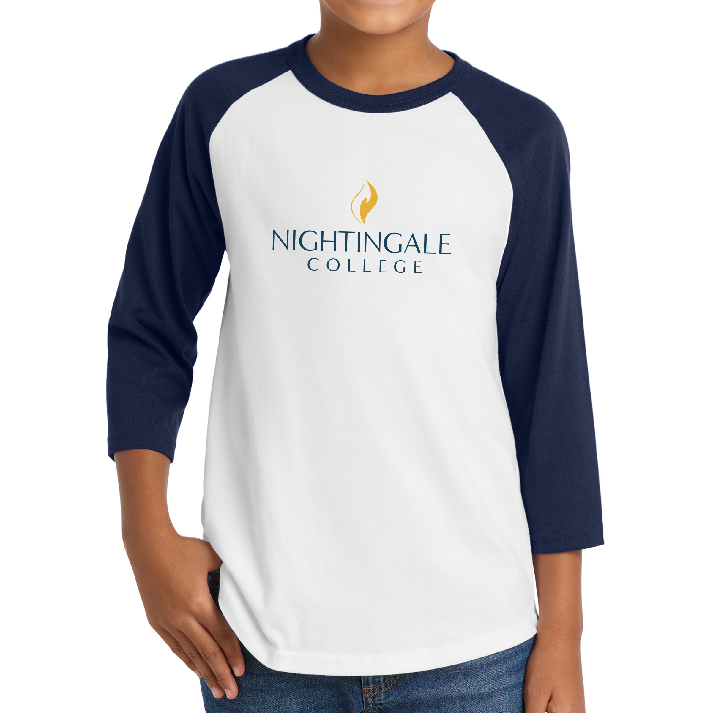 Sport-Tek® Youth Colorblock Raglan Jersey