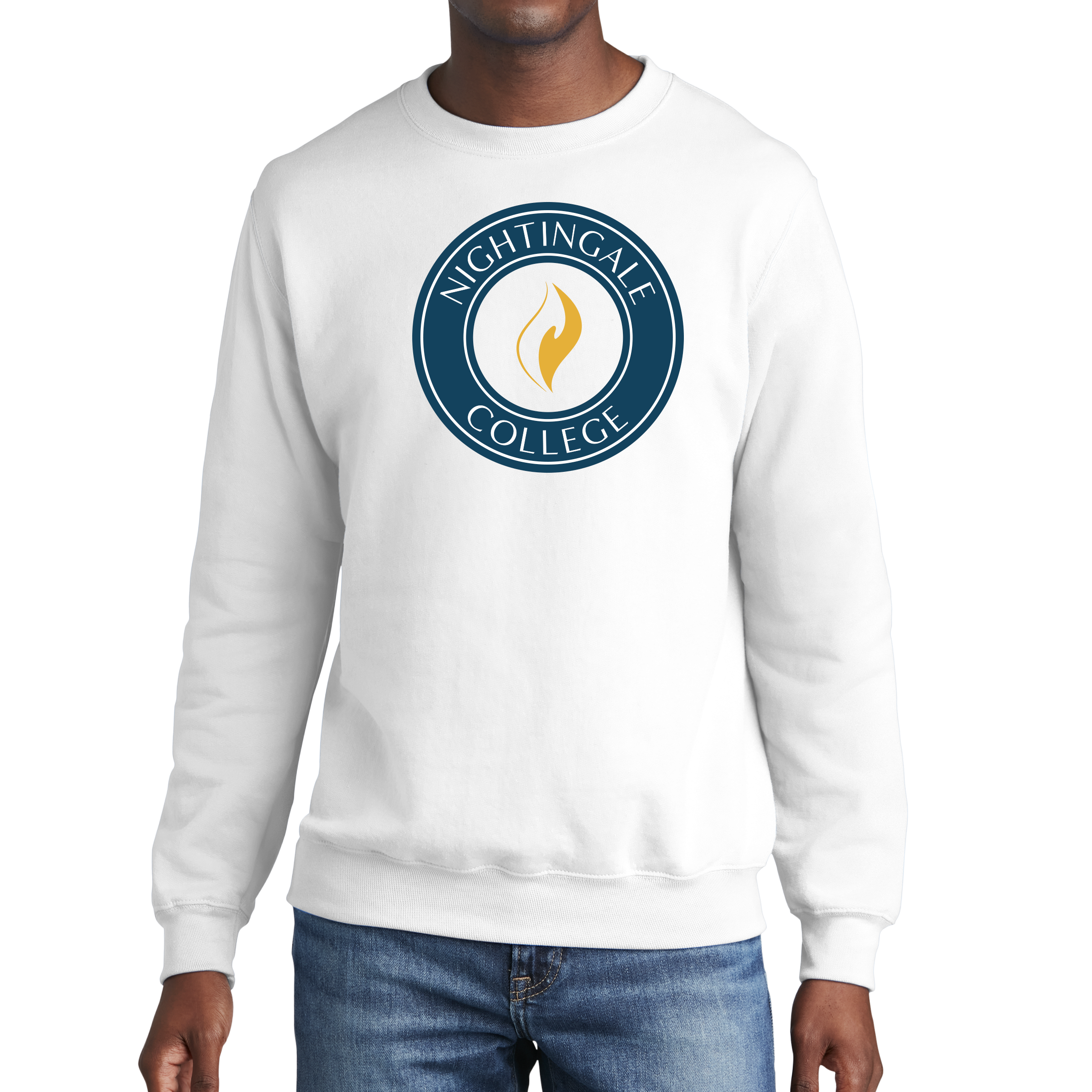 Port & Company® Core Fleece Crewneck Sweatshirt - Seal